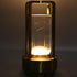 3 Dimming Cordless Table Lamp, Color Stepless LED Table Light Bedside Nightstand Lamp with Acrylic Lampshade