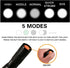 COSOOS LED Flashlight with Holster, Bright Tactical Flashlight 1000 Lumen, Zoomable 5-Mode Portable Waterproof Flash Light for Emergency, Hiking, Outdoor Camping Gear Accessories, No AAA Battery by COSOOS