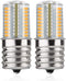 DiCUNO E17 LED Bulb Dimmable, 4W Warm White 3000K for Under Microwave Oven, 2-Pack