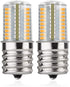 DiCUNO E17 LED Bulb Dimmable, 4W Warm White 3000K for Under Microwave Oven, 2-Pack