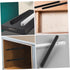 2pcs SEWACC Side Mount Drawer Slides Smooth Sliding Furniture Rails for Cabinets Bedside Tables Wardrobes Easy