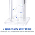 POPETPOP Mouse Restrainer for Research - Acrylic Transparent Laboratory Cages for 15-35 Gram Mice