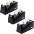 Excell 3 Pack Desk Tape Dispenser (1" core) with Non-Skid Base, Design for Home, Office, Gift Store, Wrapping