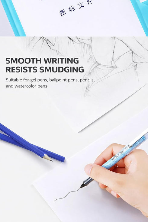 esahpss A4 80gsm, 100 Pack Copy Paper Sheets per Bright White Printer Paper for Inkjet & Laser, Smooth Double-Sided