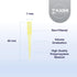200uL Pipette Tips, Kashi Scientific Universal Non-Filter Tips, Sterile Bulk Pipette Tips, 1000 Tips/Bag