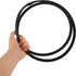 45cm, SEWACC Salon Chair Rubber Ring Base Floor Protector Gasket Barber Chair Replacement Part with Silicone Rubber Leg