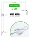 5.9ft E26 Switch(Bulb HESSION Pendant Light Cord, Hanging Light Cord, Plug in Light fixtures, DIY Latern Light Cord