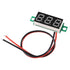 4PCS 0.28 Inch Two-Wire DC LED Digital Voltmeter 2.5V-30V Mini Mix 4 Colors - Red/Green/Blue/Yellow