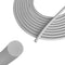 Backer Rod 1/4 Inch, EPDM Rubber Foam Caulk Saver 50' Grey Weather Strip Seal for Concrete Joints and Wall Cracks