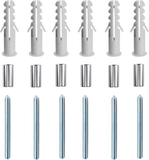 Hardware Set for House Numbers Screws, Modern Floating Address Numbers Mounting System Parts
