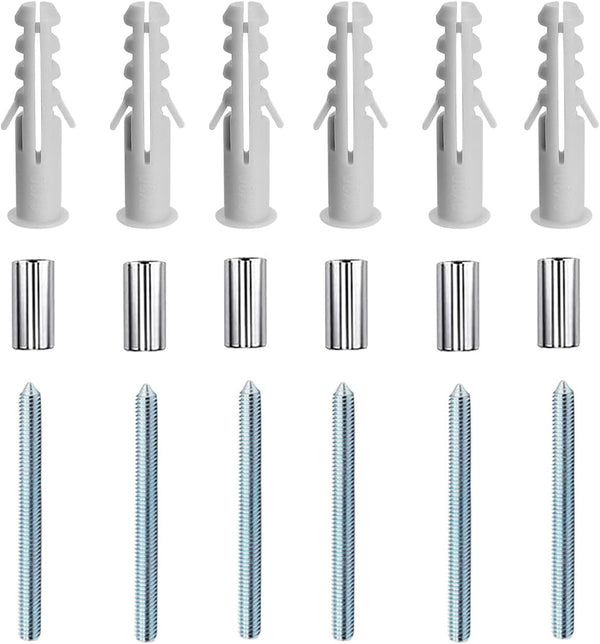 Hardware Set for House Numbers Screws, Modern Floating Address Numbers Mounting System Parts