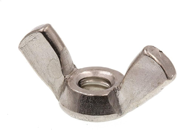 Prime-Line 9076415 Cold-Forged Wing Nuts, #10-24, Grade 18-8 Stainless Steel (25 Pack)