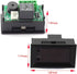 DZS Elec Temperature Controller -50 to 110 Celsius, DC 12V Programmable Thermostat Control Switch Module