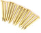 100Pcs Brass Escutcheon Tacks | Round Head Brass Brad Nail Hardware Nail Assortment Kit for Furniture Hinge