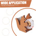 Packing Tape Cutter, Small Desktop Tape Dispenser, Kawaii Animal Tape Holder, Refill Tape Roller