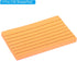PATIKIL 3 x 5 Inch Lined Sticky Notes, 3 Pack, Fluorescent Self-Stick Note Pads, 100 Sheets/Pad, Orange