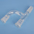 Borosilicate Glass 3 Way Claisen Distillation Adapter with 24/40 Joints, Chemistry Apparatus Lab Glassware