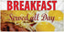 Sign Destination Vinyl Banner Multiple Sizes Breakfast Served All Day Restaurant Cafe B Restaurant
