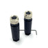 2Pcs M8 3 Pin Female Circular Connector, Field Assembly Wireable Sensor Adapter, IP67 Waterproof