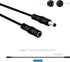 SIM&NAT 20AWG 10 5.5mm 2.1mm 5050/3528 LED Solderless Extension Power Cord Feet Male to Female x DC Extension Power