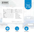 Printed Vehicle Deal Envelopes 9x12 Deal Jackets, 100 shrink wrapped, White