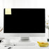 BAZIC Sticky Notes, 3x3 Canary Yellow Post Stickies, Colorful Adhesive Memo Pads, Recyclable (100 Sheets/Pack), 2-Packs.