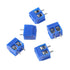 50pcs PCB Mount Screw Terminal Block Connectors, 2 Pin 30pcs, 3 Pin 10pcs, 4 Pin 10pcs, 5mm Pitch