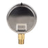Liquid Filled Pressure Gauge, 2-1/2" Dia, 0-15 Psi, 1/4" NPT Lower Mount