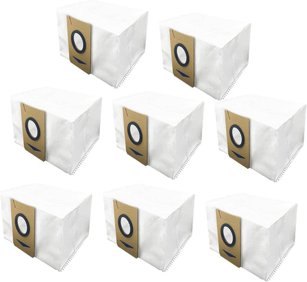 Replacement Dust Bags for iHome AutoVac Nova/Halo/Self Empty, AIRROBO T10+ Ultenic T10, Laresar L6 Pro, Neabot NOMO N2,
