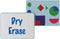 Flipside Products 18" x 24" Two-Sided Dry Erase/Flannel Board for Kids' Creative Play