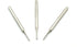 TEMO 30 pc 1 mm Coarse Diamond Coated Burrs Glass Drill Bit Set, Grit 80 with 1/8 Inch Shank