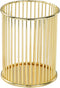Gold Metal Pen Holder for Desk, Makeup Brushes Cup, Pencil Holders, Office & Home Organizer