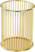 Gold Metal Pen Holder for Desk, Makeup Brushes Cup, Pencil Holders, Office & Home Organizer