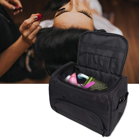 RIZGHWOY Professional Hairdressing Tool Bag, Large Capacity Salon Equipment Storage Case for Hairstylist Work or Travel