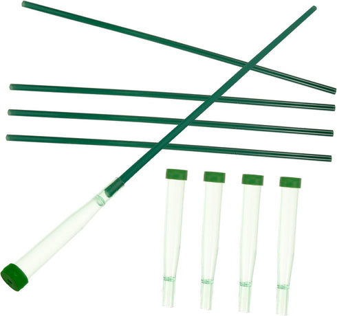 10pcs CORHAD Transparent Plastic Flower Water Tubes Floral Test Tubes for Fresh Flower Arrangements for Florists