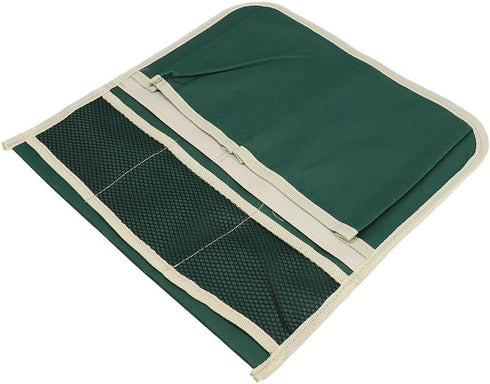 Tufgo Foldable Garden Kneeler Tool Bag with Side Pockets Portable Oxford Cloth Storage Pouch for Outdoor Yard Work