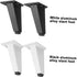 LIFKOME 4pcs Cabinet Feet for Bathroom Tv Stand Sofa Support -Skid High Load Capacity Easy Installation for Furniture
