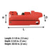 Master Lock 491B Lockout Tagout Circuit Breaker Lockout, Tall and Wide Toggles
