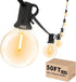 Svater Outdoor String Lights 50 FT, Patio LED Lights Outside with 26pcs