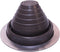 #3 Brown EPDM Flexible Roof Jack Pipe Boot - Metal Roofing Pipe Flashing (Pipe OD 1/4" to 5")