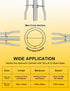 Hydraulic Seal Installation Tools, Hydraulic Cylinder Piston Repair Seal Kit, U-Cup Rod Seal Installation Tool Set (3