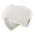 hand2mind Double-Sided Centimeter Grid White Boards, Pack of 10, Portable Dry Erase Boards