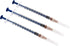 100 Pack 1ml Syringes, 26 G Disposable Lab Supplies, Individually Wrapped