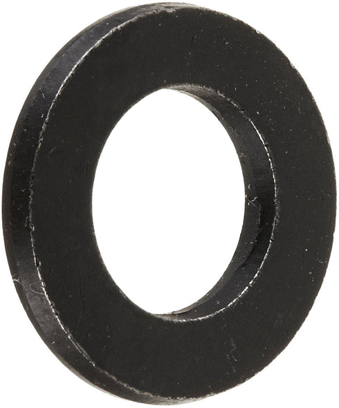 Small Parts M4D125A188B 18-8 Stainless Steel Flat Washer, Black Oxide Finish, Pack of 100, 4.3mm ID, 9mm OD, 0.8mm