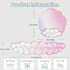 Set Gel Wrist Rest and Cloud Mouse Pad Support for Keyboard and Mouse - Ergonomic Pink Keyboard Wrist Pad for Typing