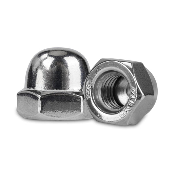 Vmuter Vmute 3/8"-16 Acorn Cap Nuts, Stainless Steel 18-8 (304) Acorn Cap Nuts,