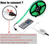 SUPERNIGHT Dimmer 5050 3528 (44 RGB LED Light Strip Remote Controller, for RGB LED Strip Lights, Wireless IR Remote