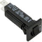 TE Connectivity W28-XQ1A-15 Circuit Breaker; Therm; Push; Cur-Rtg 15A; Snap-In Front Panel; 1 Pole; W28 Series by Potter & Brumfield