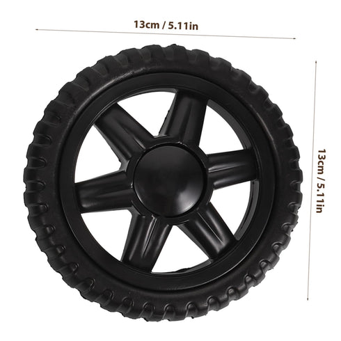4pcs Cabilock Shopping Cart Wheel Rolling Cart Wheels for Trolley Heavy Duty Replacement Easy Climbing Feature