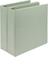 Samsill Earth's Choice 2 Pack, 2-Inch Durable D-Ring View Binder, Eco-Friendly, USDA Certified Biobased, Sage Green